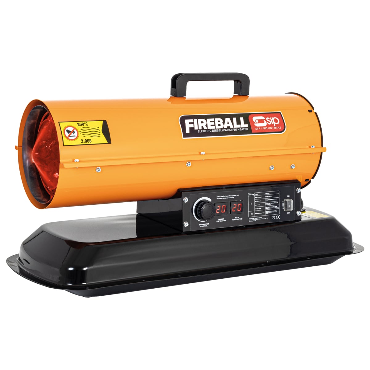 SIP FIREBALL® XD75F Diesel/Paraffin Space Heater